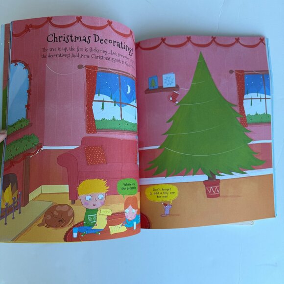 Mud Pie Santa Puzzle & 2000 Christmas Sticker Book Ages 3+ - Picture 7 of 9